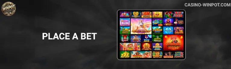 Place a bet winpot